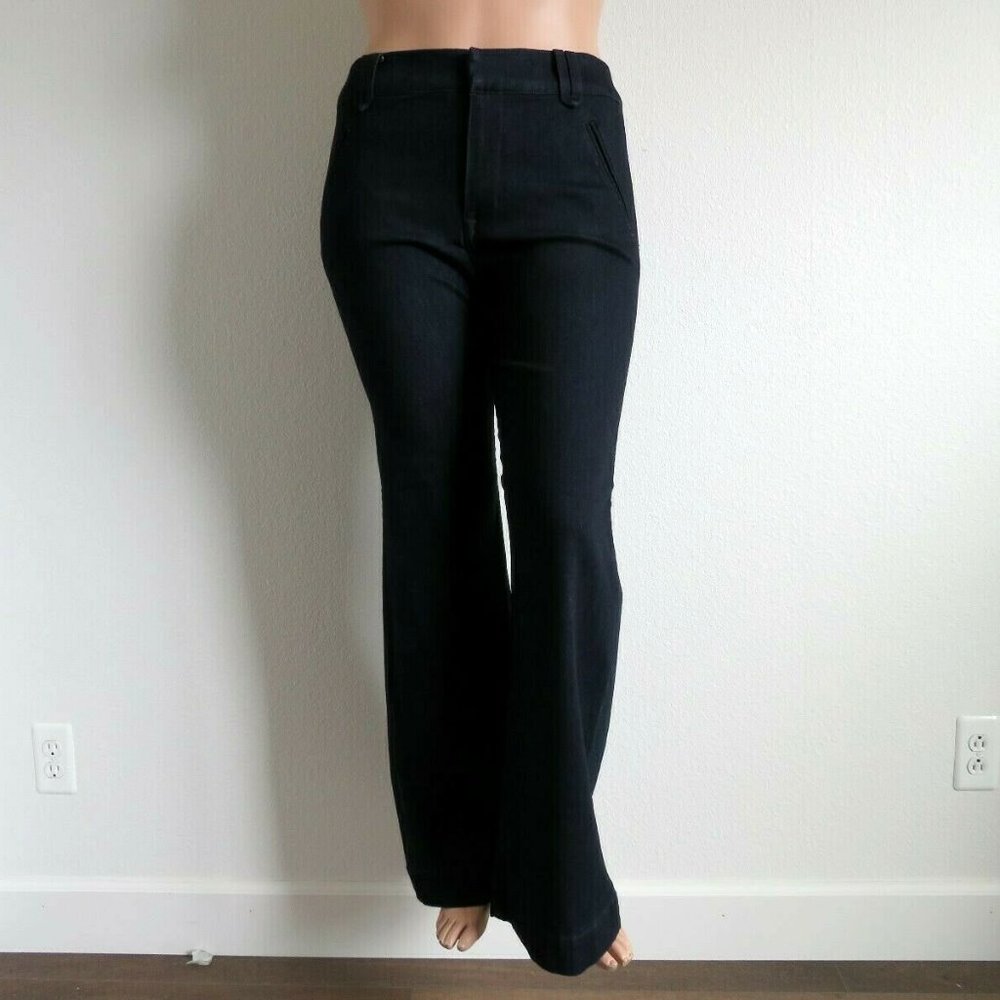Melissa McCarthy Jeans Wide Leg Trouser Plus Size 16 NWT - Picture 3 of 4